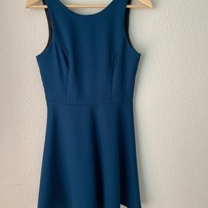 Lush sleeveless dark teal dress